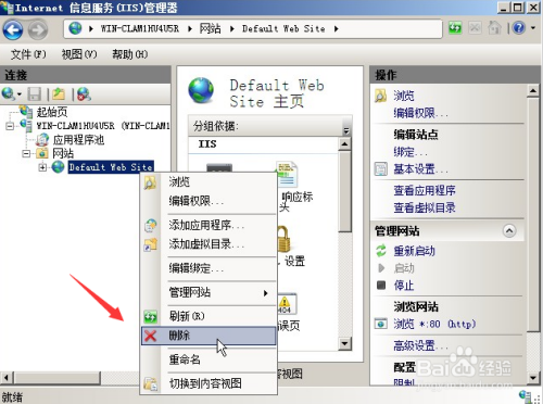 Windows Server安装IIS服务