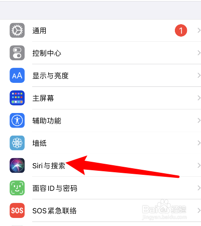 苹果11siri怎么打开