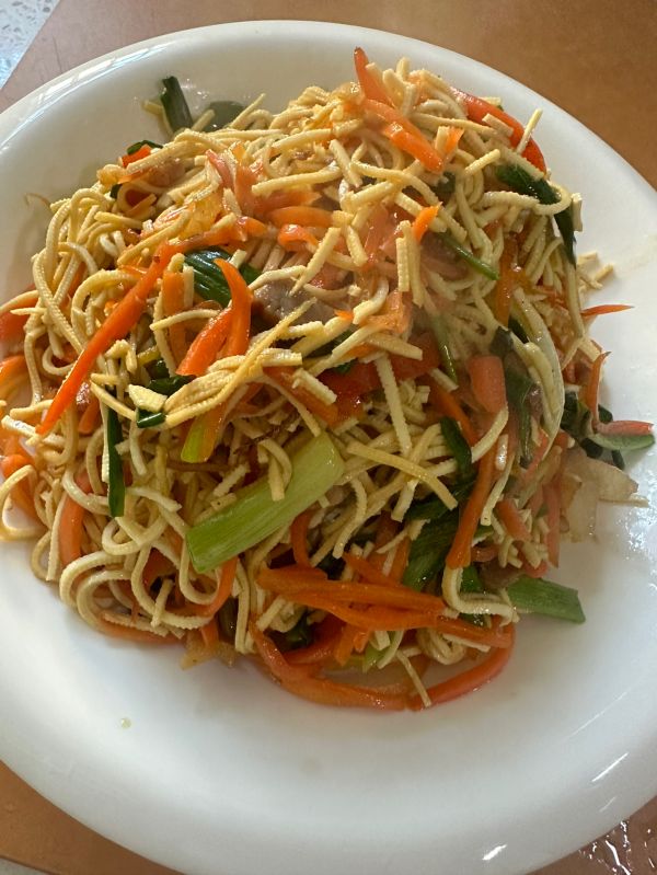 胡萝卜炒千张丝