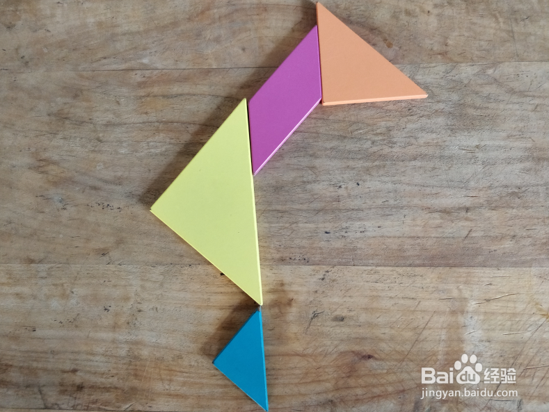 如何用七巧板拼非洲草原上的长颈鹿？