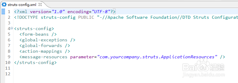 用MyEclipse开发struts程序