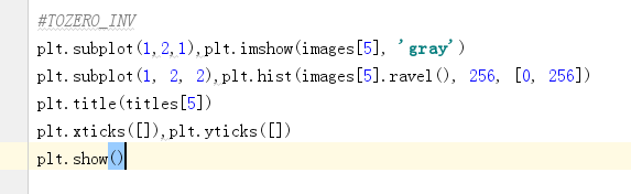 opencv3+python3进行阈值处理