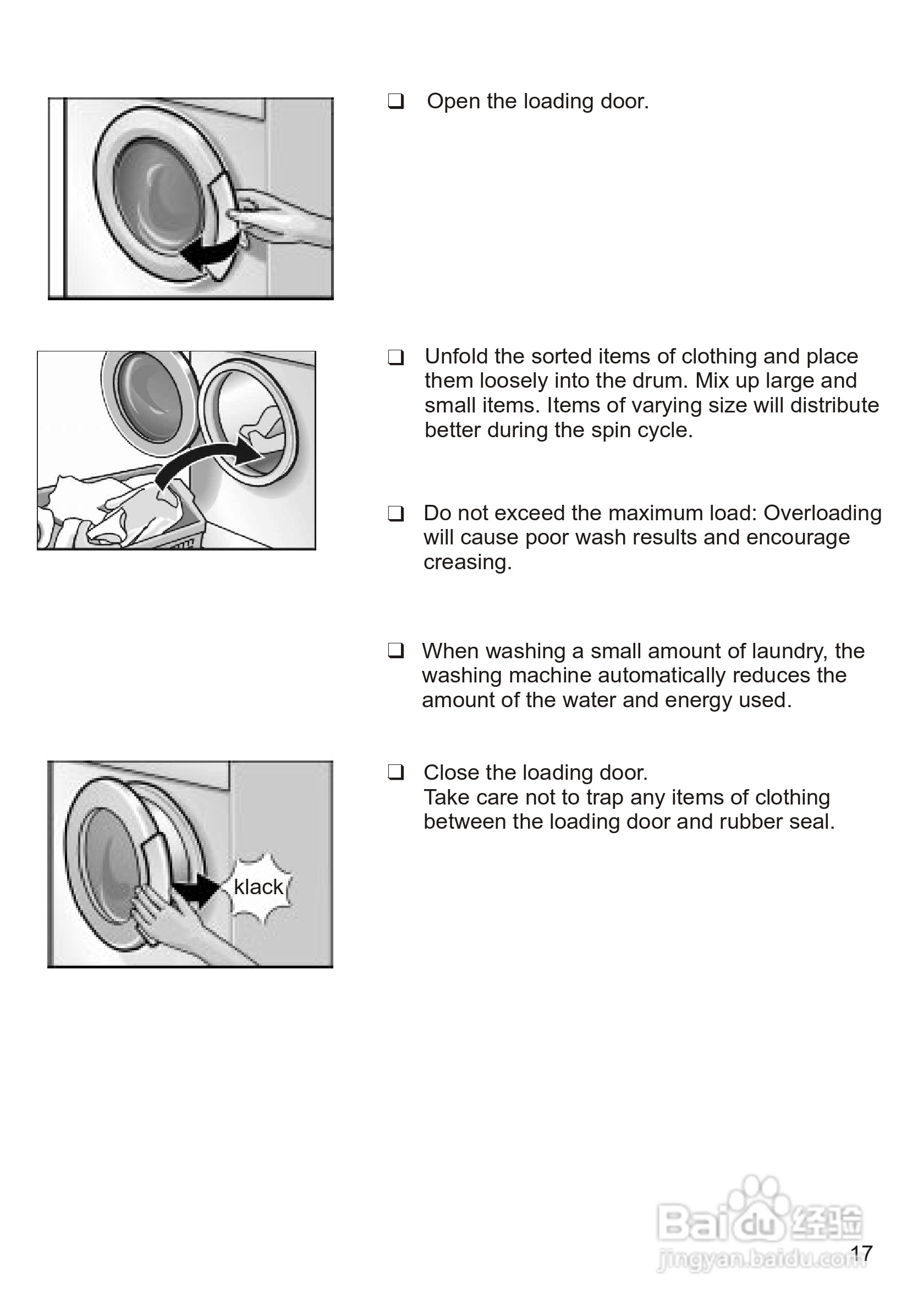 西门子 WM1065 洗衣机说明书:[2]