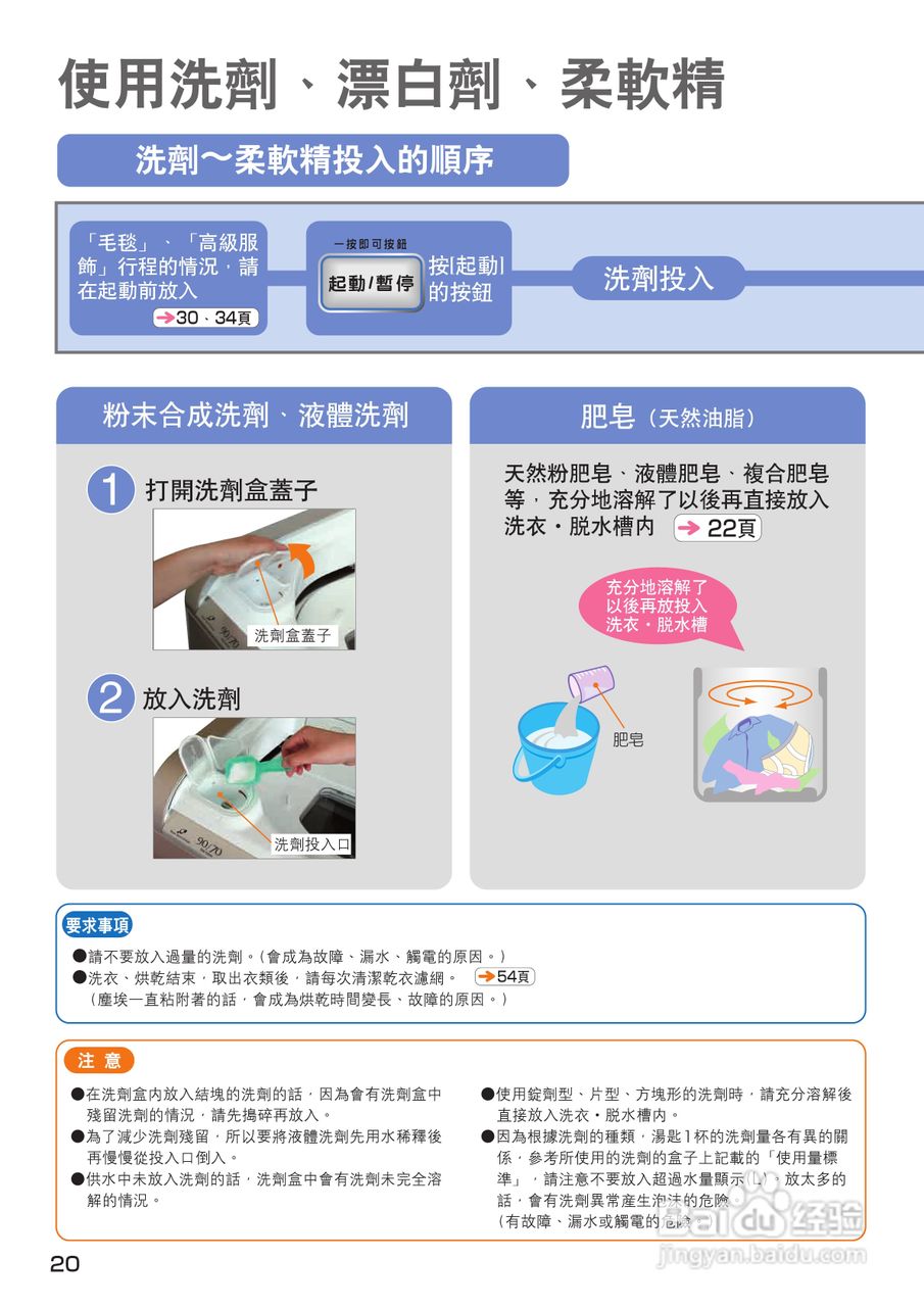 日立SF-BW12GV洗衣机使用说明书:[2]