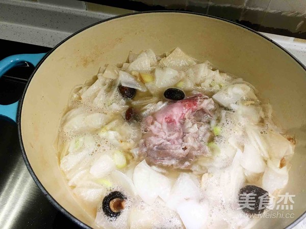 快手萝卜羊肉煲