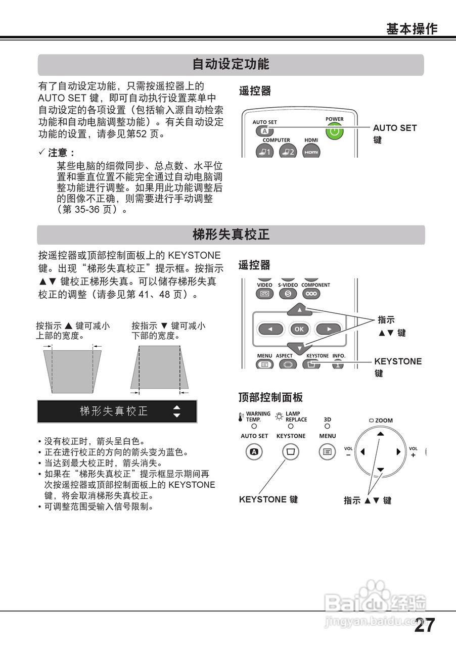 佳能 LV-8235投影机说明书:[3]
