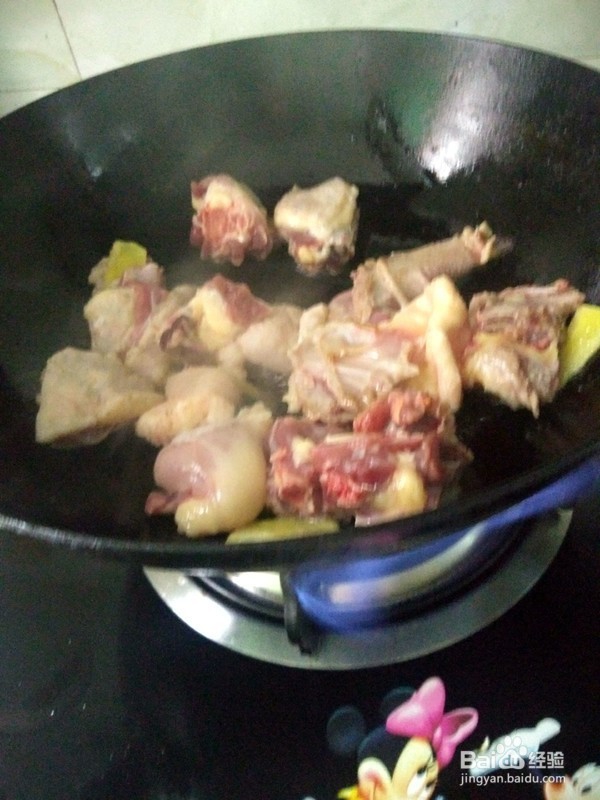 甜酒糟蒸老鸭的步骤