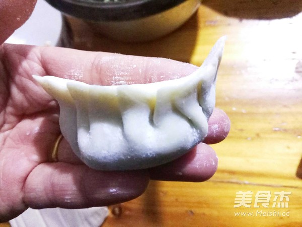 荠菜蘑菇鲜肉水饺