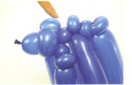 魔法气球造型系列之气球卡通公仔大力水手（下）