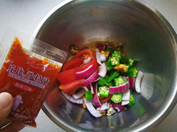 无花果贻贝沙拉