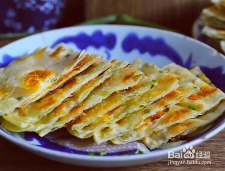 家庭自制葱油饼