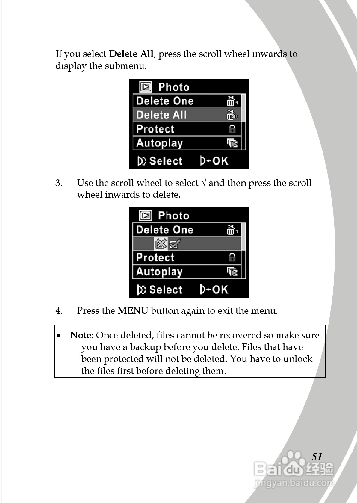 德之杰DXG-566V数码摄像机使用说明书:[7]