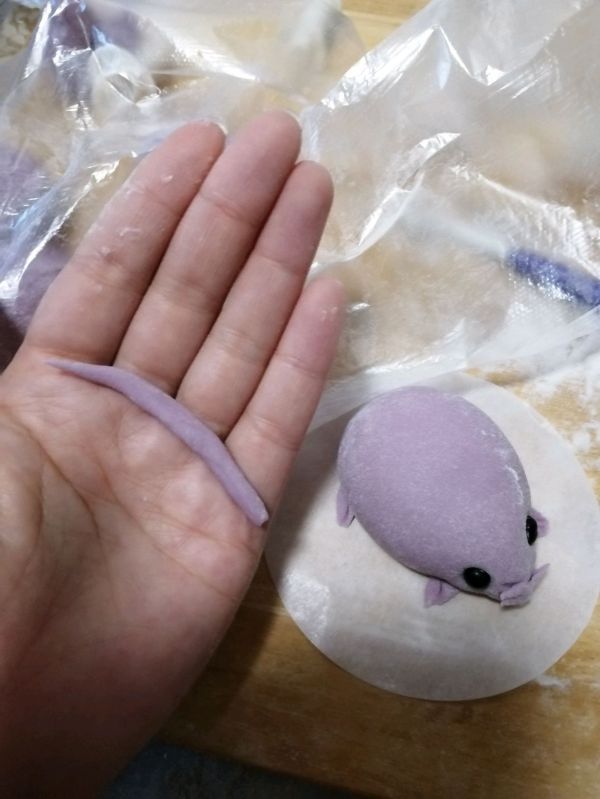 蔬菜馒头小老鼠馒头