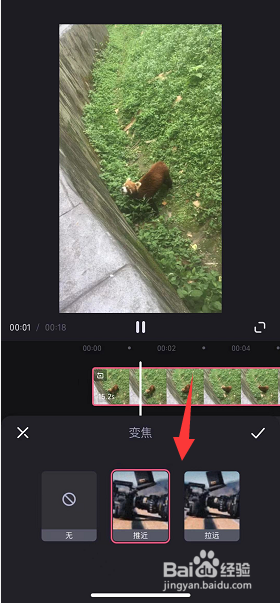 视频剪辑怎么变焦