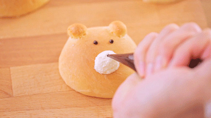 小熊水果汉堡的做法