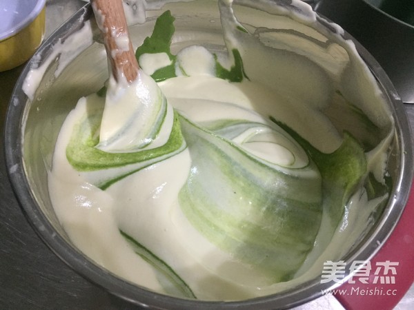 原味抹茶条纹戚风