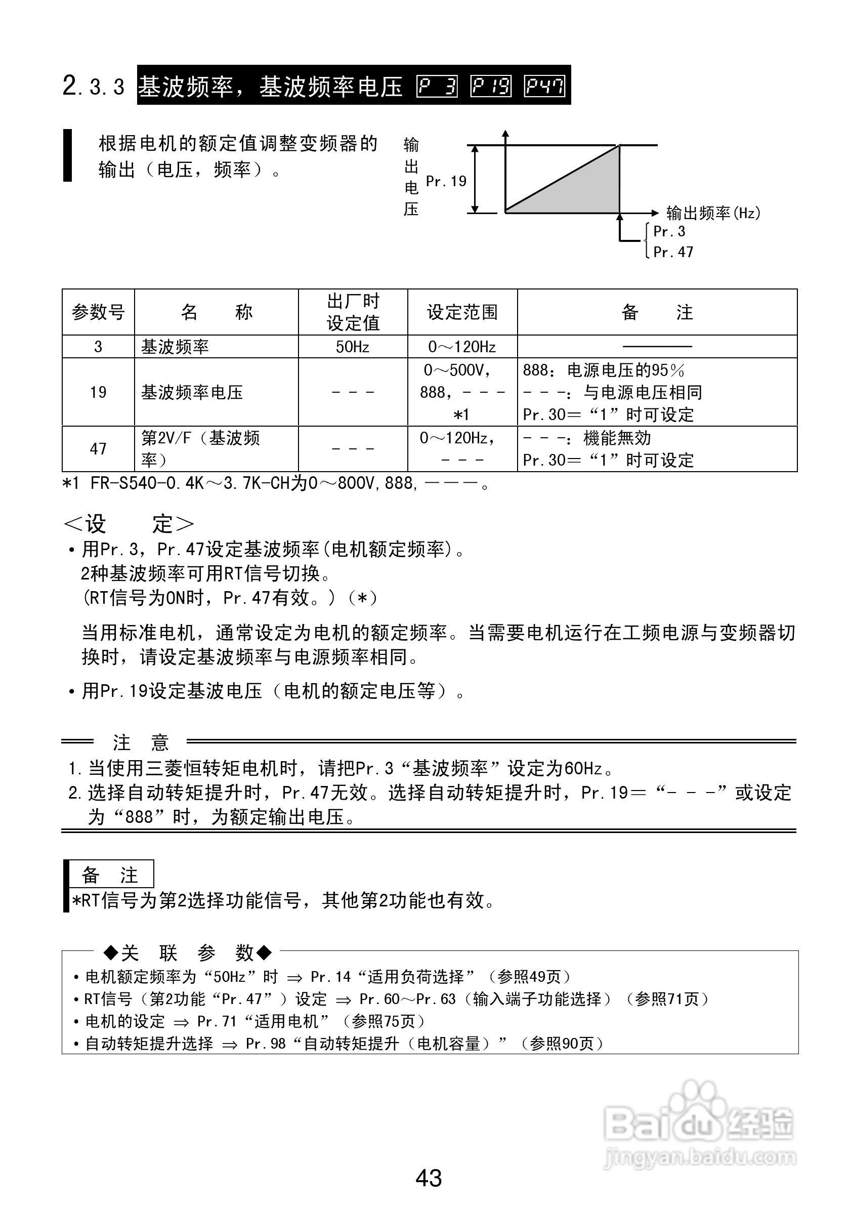 三菱FR-S540-0.75K-CH(R)变频器说明书:[6]