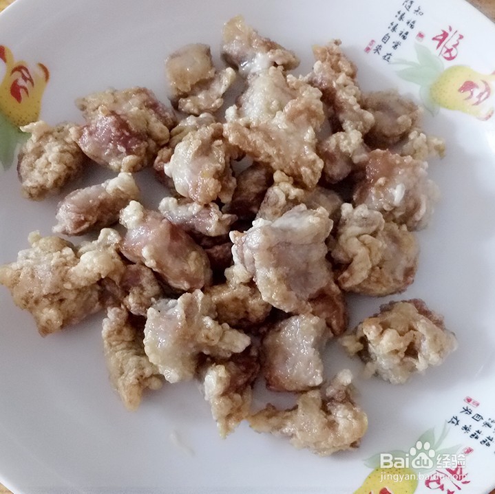 彩椒肉段的做法