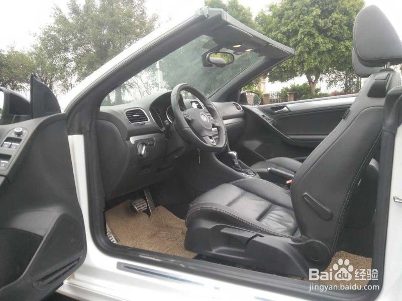 高尔夫无钥匙进入怎么锁车