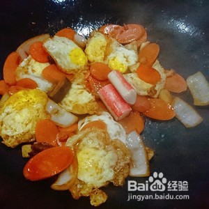 炒鹌鹑蛋制作过程