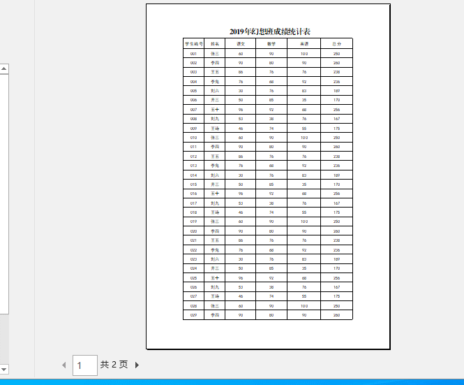 Excel 2019打印时怎么让每页都显示标题