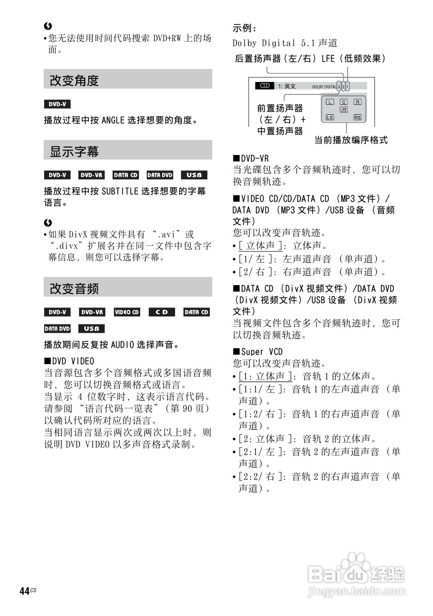DAV-DZ910W DVD家庭影音系统说明书:[3]