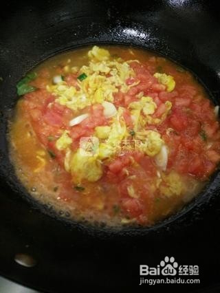 做浓汤西红柿炒鸡蛋