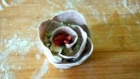 花朵菜包子的做法