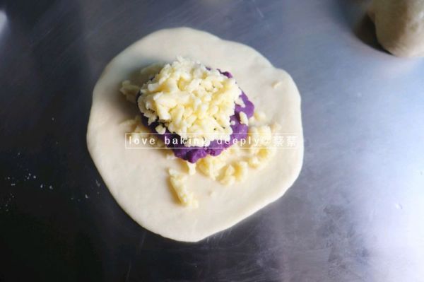 紫薯芝士华夫饼