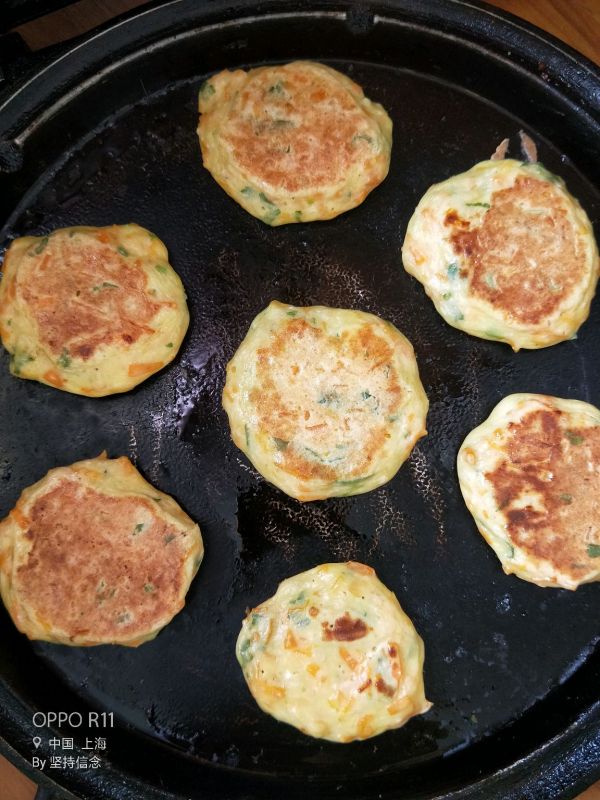 胡萝卜豆腐小饼