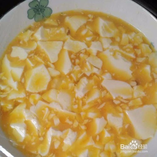 肉沫鸡蛋蒸豆腐的家庭做法