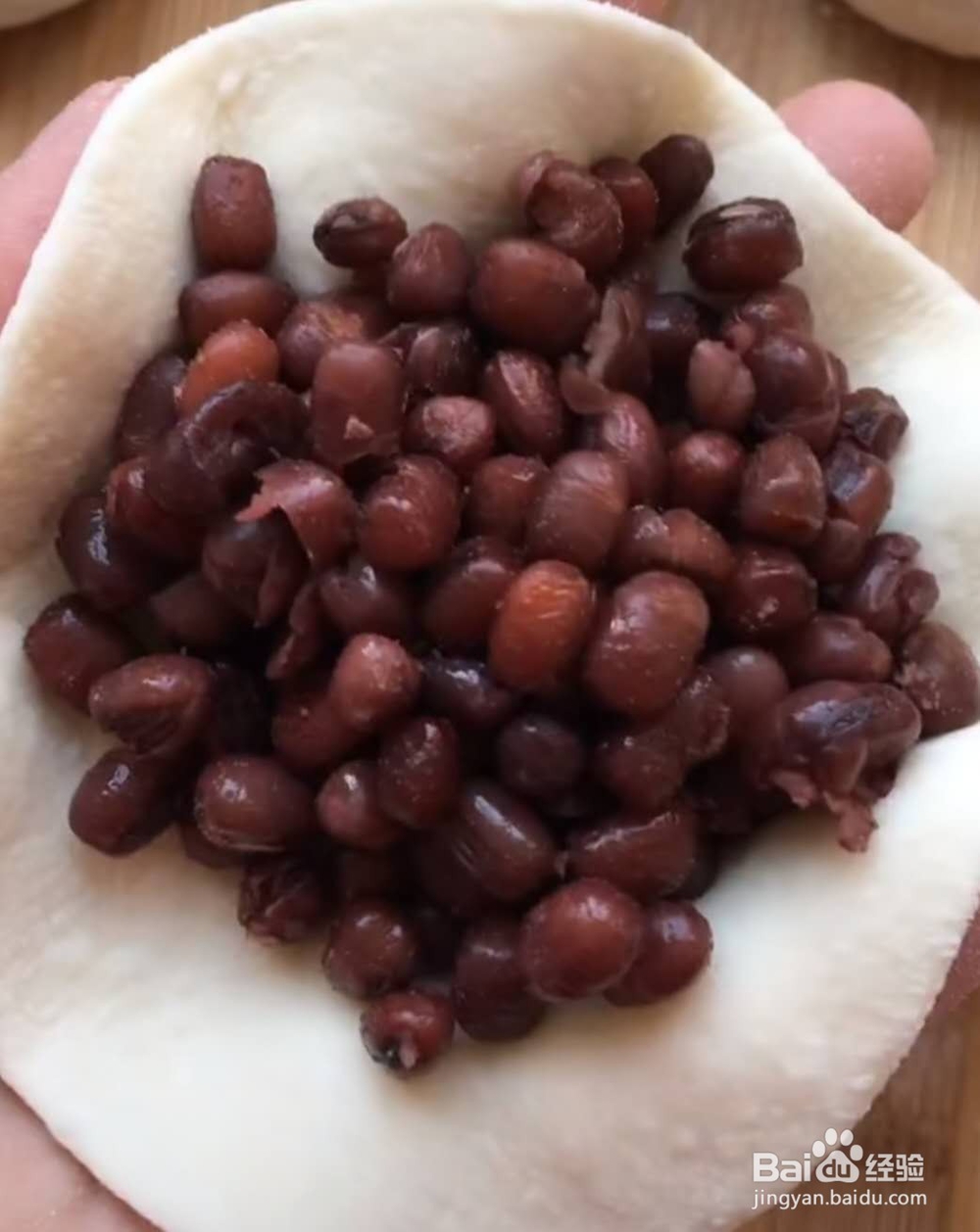 不一样的红豆馒头做法