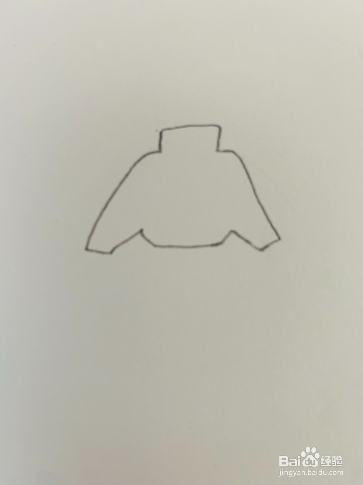 高领毛衣裙怎么画？