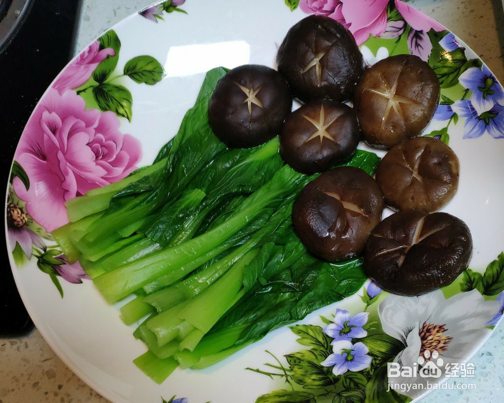 心心念念的香菇油菜