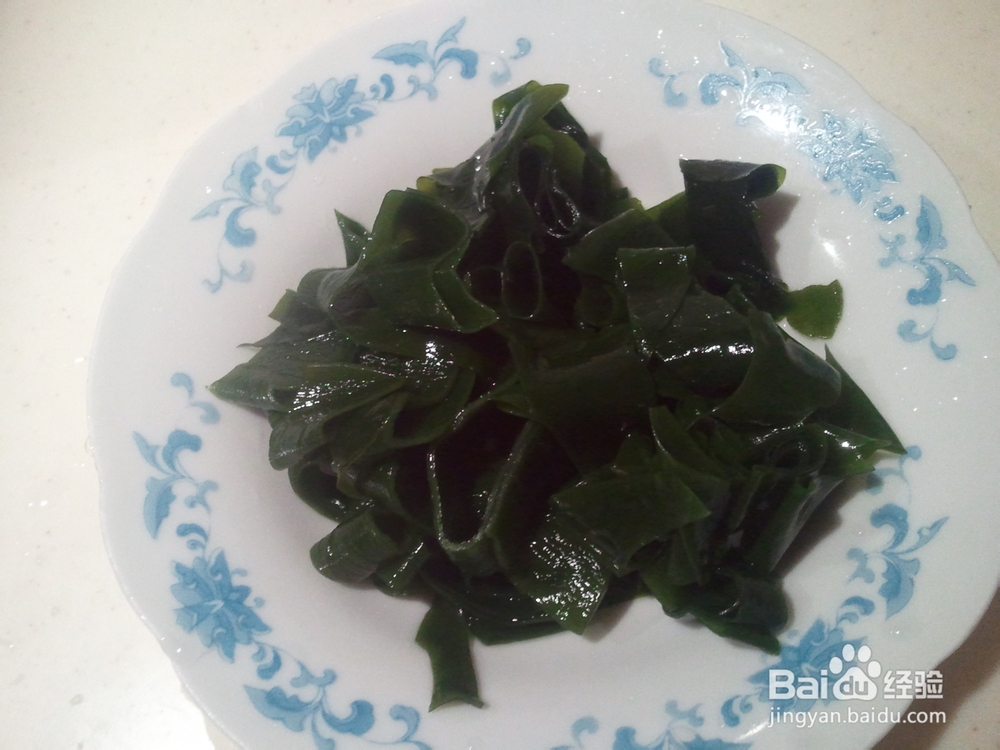 快速营养方便汤--味噌海带汤