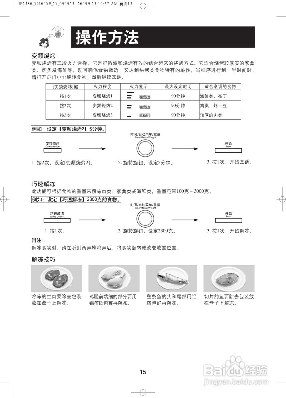 松下NN-GF579J微波炉使用说明书:[2]