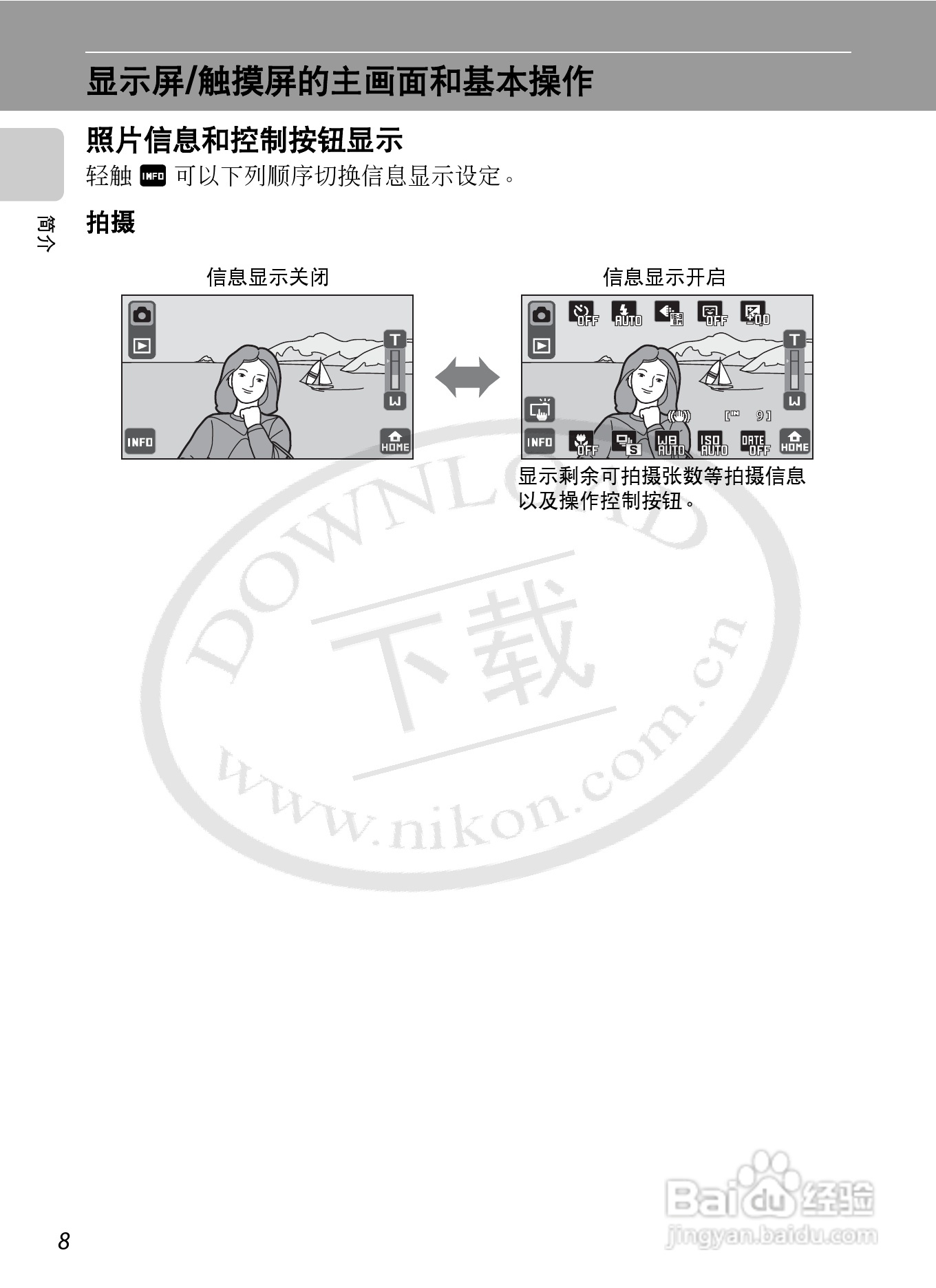 尼康Coolpix S70数码相机说明书:[2]