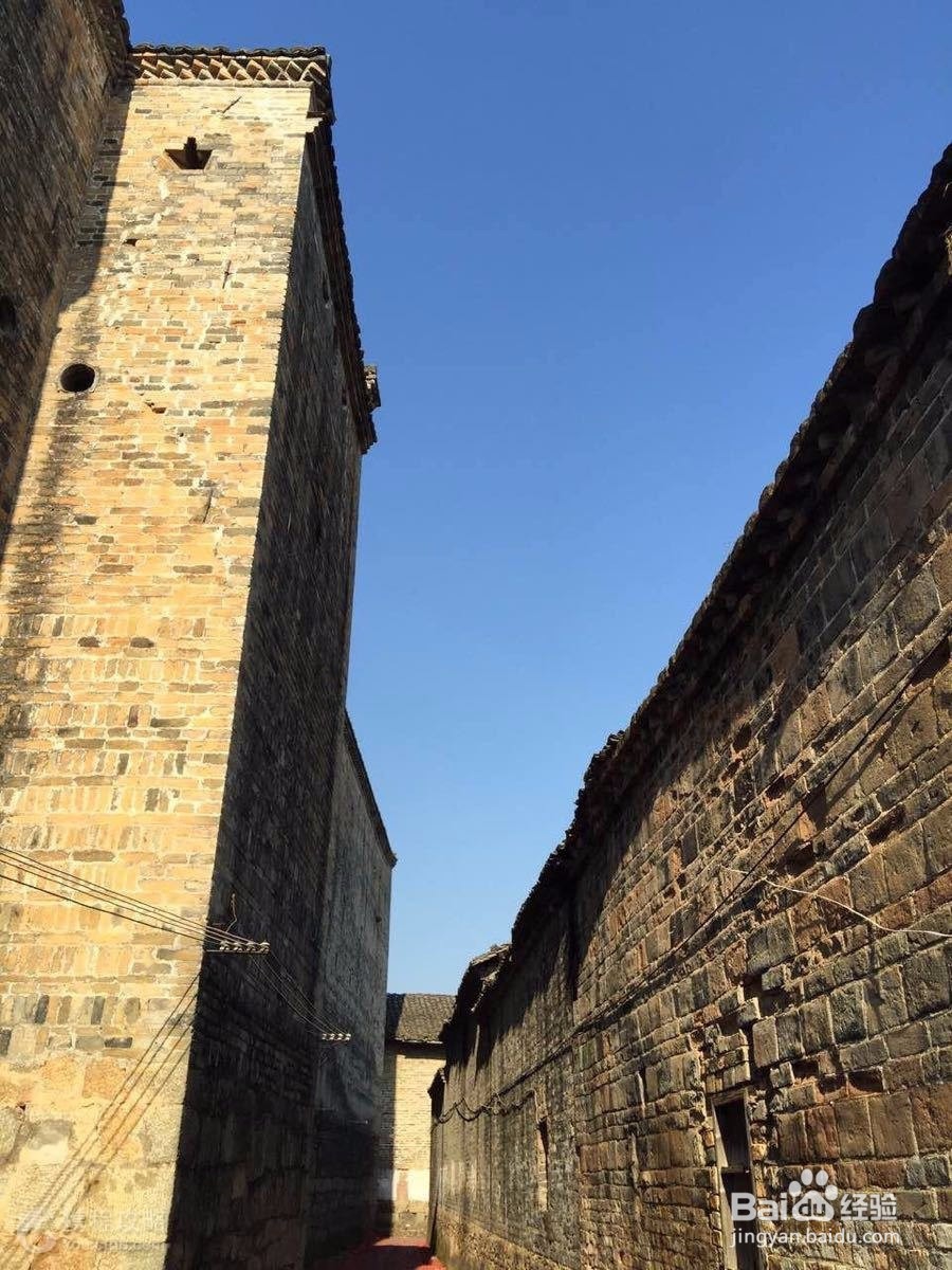 中式城堡，客家围屋--龙南县杨村燕翼围