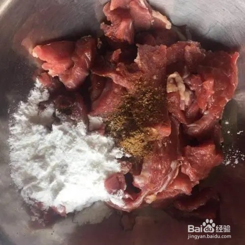 芥蓝嫩炒牛肉