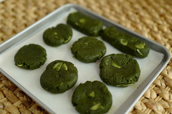 抹茶杏仁小饼干