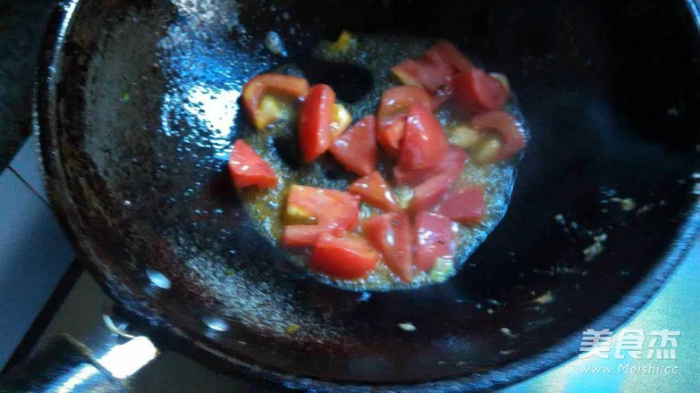 西红柿鸡蛋年糕