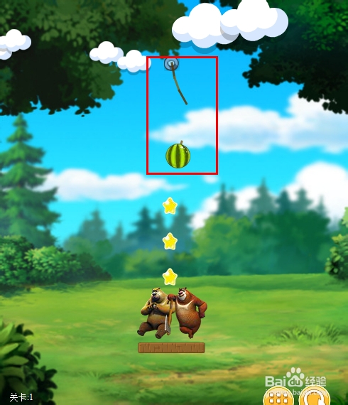 熊大熊二吃西瓜游戏攻略