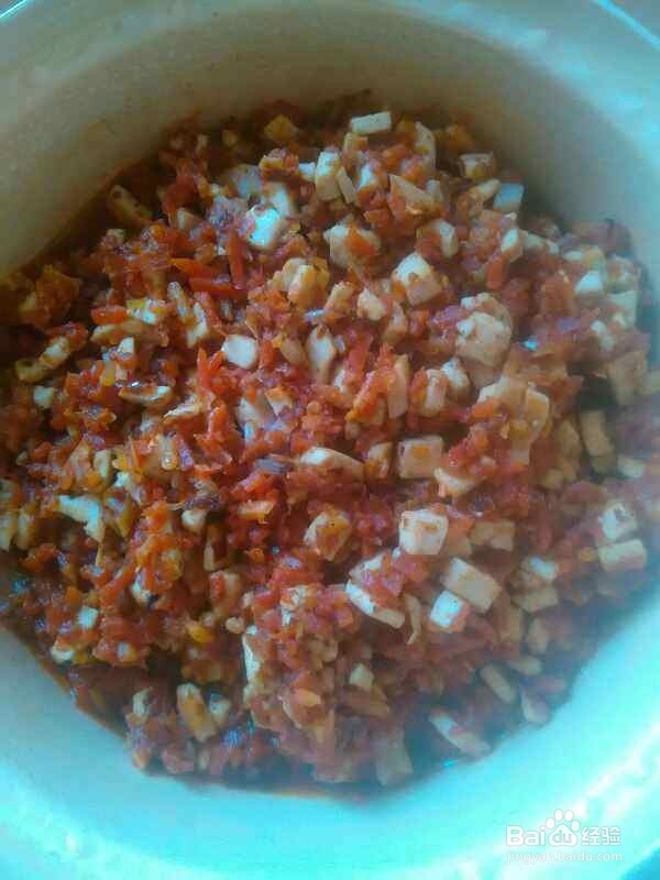 红萝卜臊子的做法