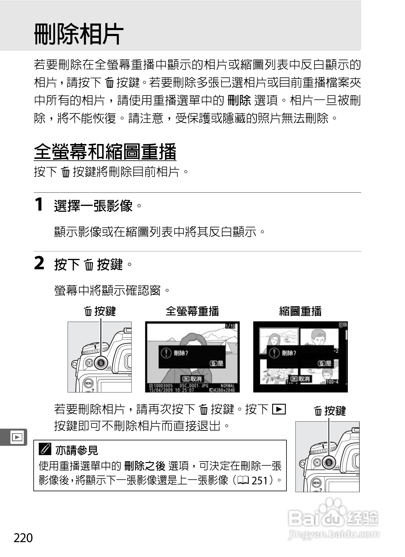 尼康D300S数码相机使用说明书:[25]