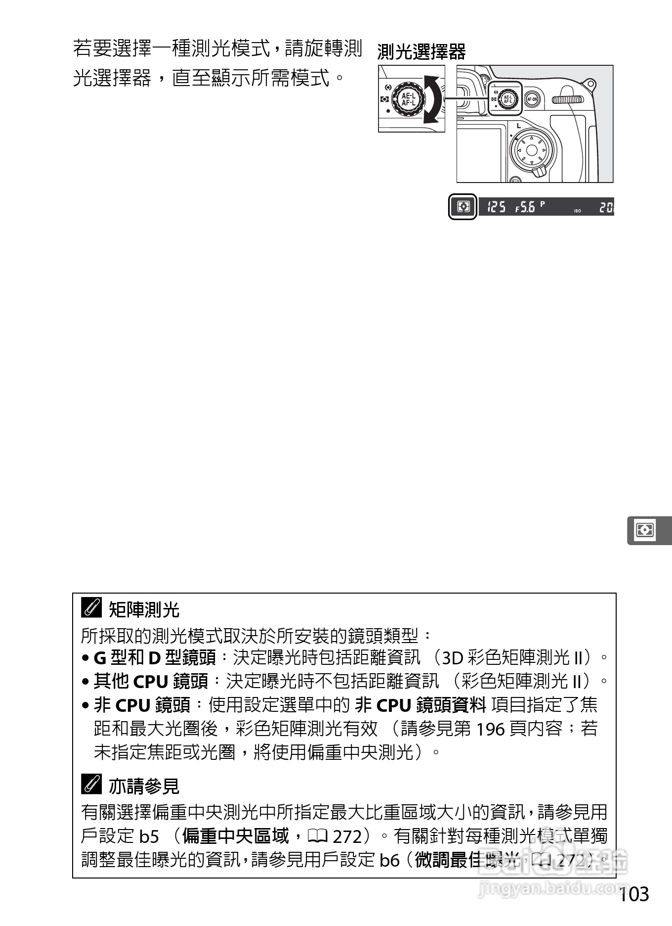 尼康D300S数码相机使用说明书:[13]