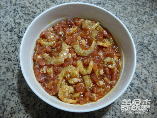 鸡蛋开洋蒸肉末