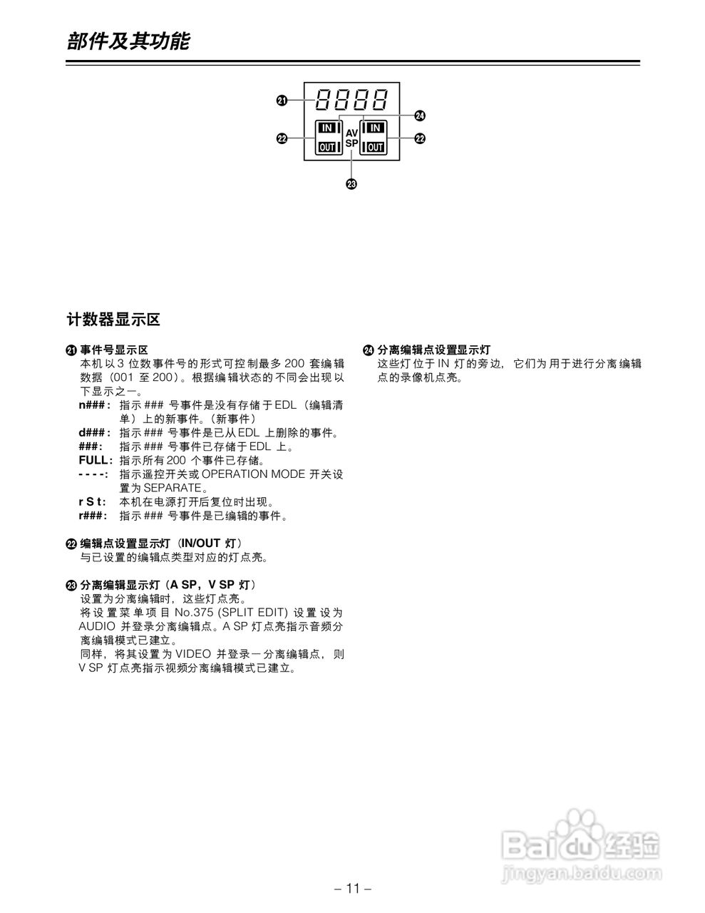 松下AJ-LT95MC数码摄像机说明书:[2]