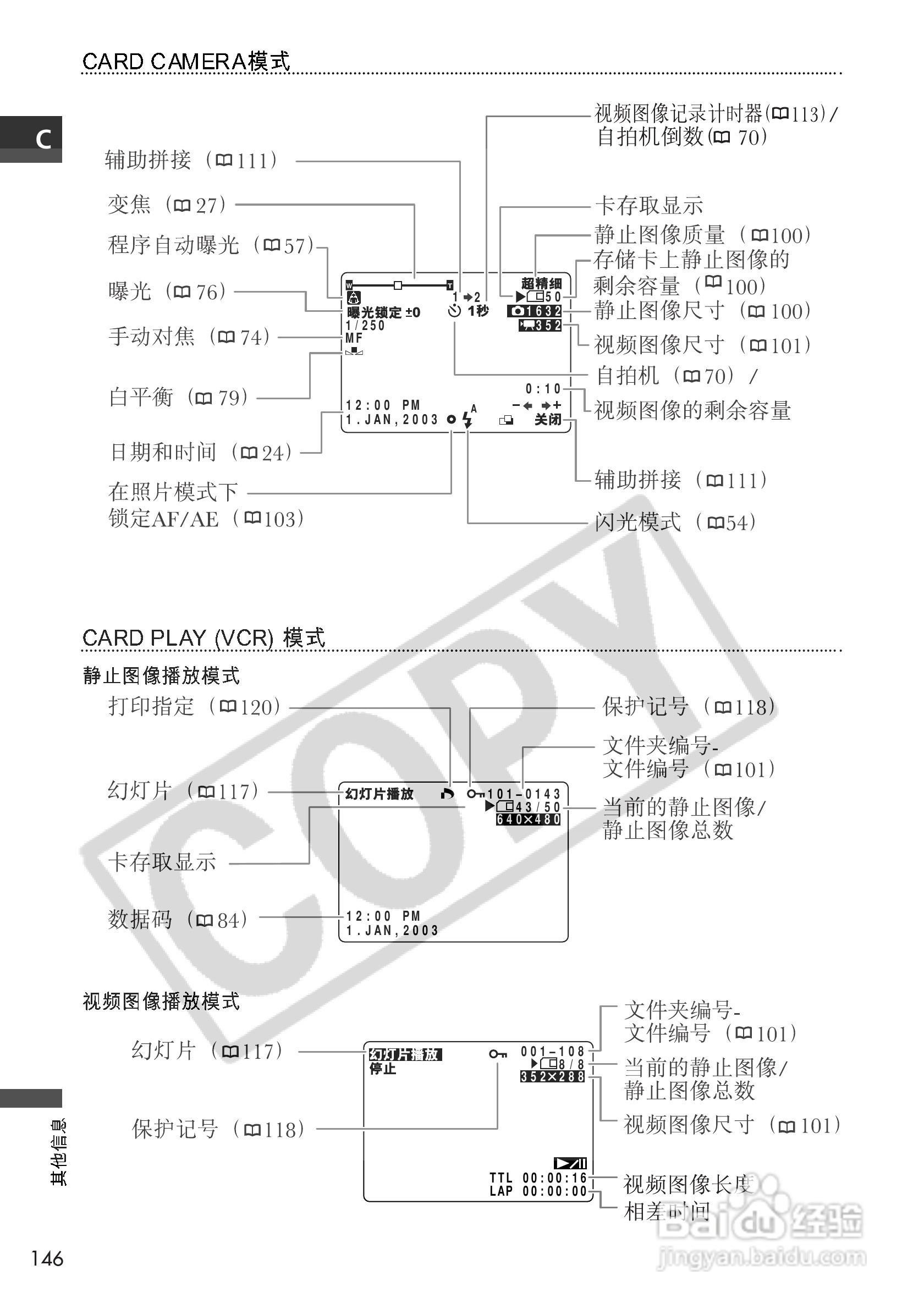 佳能MVX10i数码摄像机使用说明书:[15]