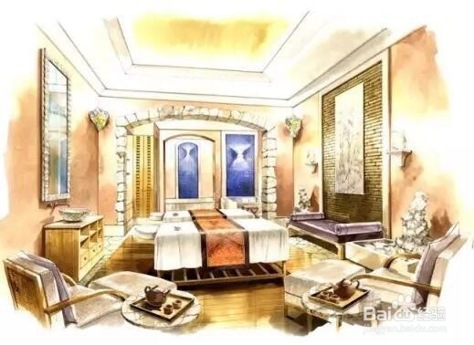 软装设计中，手绘的表现特点及其技法有哪些？