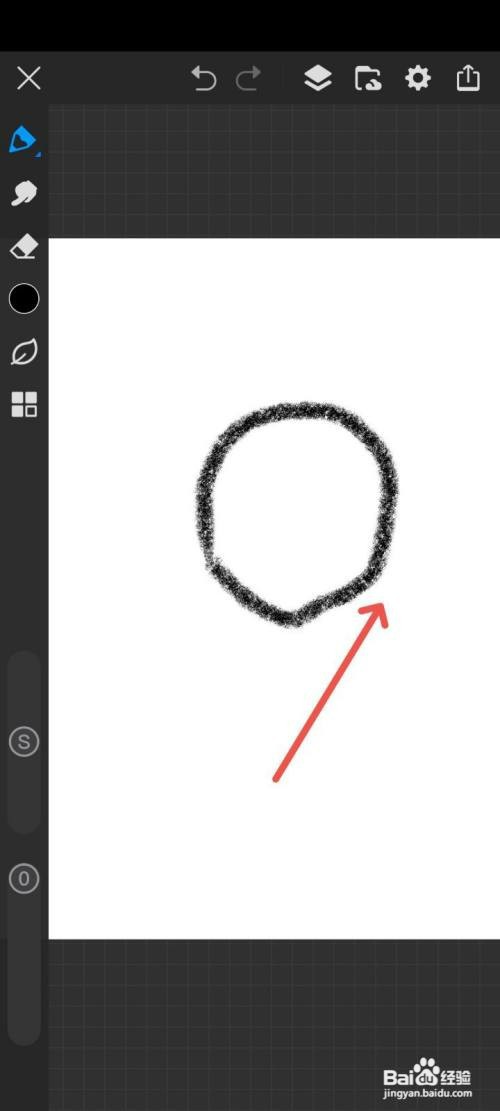 画世界pro怎么才能画一个圆